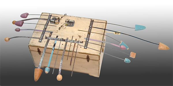 Bolinas Sound Toy - top view - without mics